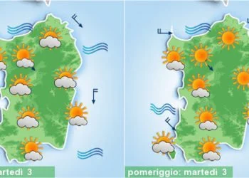 sardegna meteo settimana sole bel tempo poi cambia 350x250 - Che freddo al mattino: tantissime stazioni sotto i 10°C! I dati