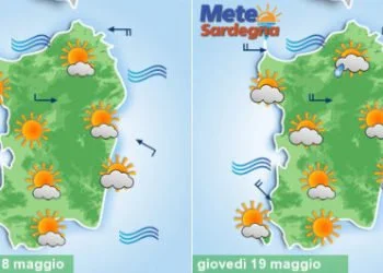 sardegna meteo settimana sole vento perturbazione 350x250 - Altri temporali, da venerdì meteo migliora. Verso un weekend Palme col sole
