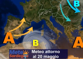 sardegna meteo tendenza dopo meta maggio 350x250 - Meteo, bel tempo in Sardegna agli sgoccioli. Peggioramento atteso da sabato