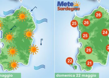 sardegna meteo weekend sole caldo 350x250 - Meteo, bel tempo in Sardegna agli sgoccioli. Peggioramento atteso da sabato