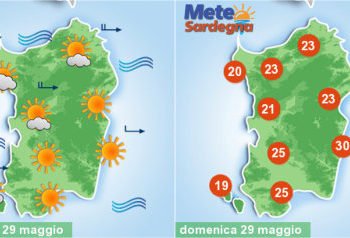 sardegna meteo weekend sole rinfresca 350x238 - Meteo giugno, la Sardegna avrà la classica estate. Ma occhio ai temporali