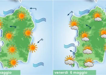 sardegna sole poi peggioramento meteo 350x250 - Il clima nei paesi sardi: PERDASDEFOGU