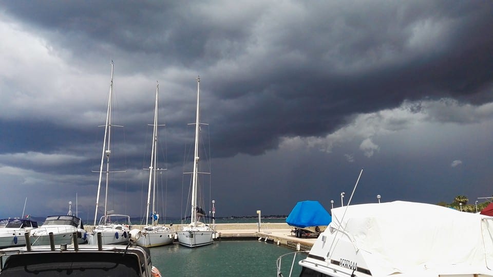 Capitana Flumini di Quartu SantElena - I temporali di ieri nelle vostre foto