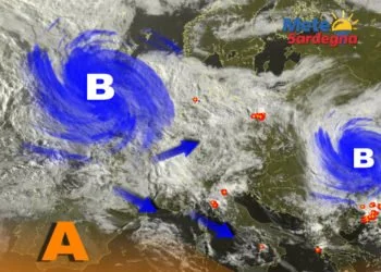 Meteosat 7 350x250 - Sardegna la regione più calda di oggi: ecco l'Anticiclone africano