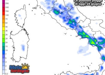 Piogge 12 350x250 - Maltempo temporalesco all'assalto della Sardegna