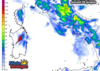Piogge 5 350x250 - Maltempo temporalesco all'assalto della Sardegna
