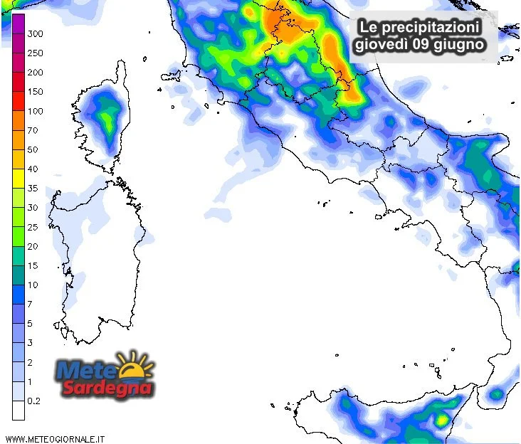Piogge 6 - Ultime novit&agrave; dai modelli: cancellati i temporali