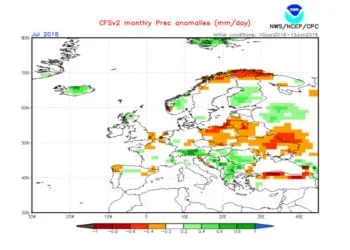 Precipitazioni 350x250 - Ci avviciniamo a luglio: che mese sarà? Avremo altre sorprese?