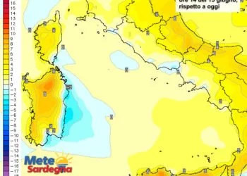 Variazioni temperature 350x250 - Da domani grosse differenze di temperatura tra est e ovest
