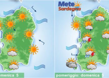 sardegna meteo domenica temporali sole mare giugno 350x250 - Meteo giugno, la Sardegna avrà la classica estate. Ma occhio ai temporali