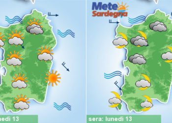 sardegna meteo maestrale sole nuvole caldo 350x250 - Meteo, sarà piena estate in Sardegna. Anticiclone porterà caldo in aumento