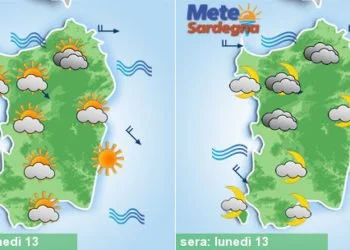 sardegna meteo maestrale sole nuvole caldo 350x250 - Meteo, in arrivo qualche acquazzone. La tendenza per la prossima settimana