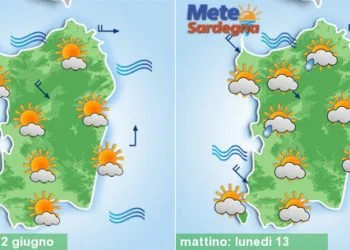 sardegna meteo weekend sole maestrale 350x250 - Meteo verso metà giugno, le prossime novità. Scoppierà il caldo estivo?