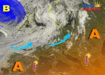 Meteosat 350x250 - Meteo estivo, caldo africano protagonista e non mollerà facilmente la presa