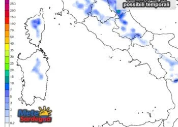 Piogge 2 350x250 - Domani, sabato, possibili dei temporali