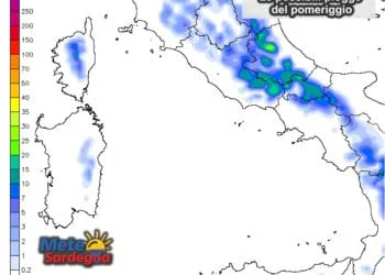 Piogge 6 350x250 - Domani, sabato, possibili dei temporali