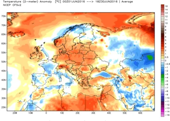 anomalie termiche 350x250 - Basterà un po' di freddo per spazzare via tutto questo caldo?