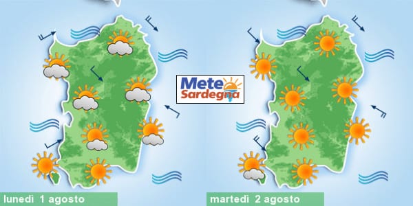 meteo sardegna 2 - Sardegna, torna il caldo: picchi di 40°C e oltre. Rischio incendi. Tendenza meteo per la settimana