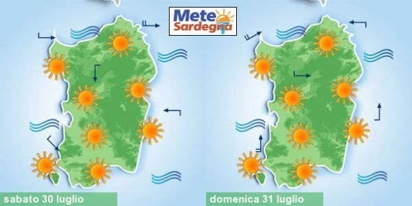 meteo week end - Mercoledì bel tempo. Tendenza meteo per il fine settimana