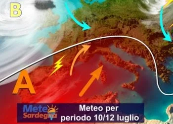 sardegna meteo estate luglio caldo 350x250 - Meteo settimana da piena estate, sole prevalente. Caldo atteso in crescita
