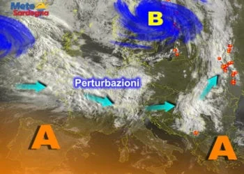 Meteosat 350x250 - Fresco, clima gradevole, bel tempo. Giornata stupenda
