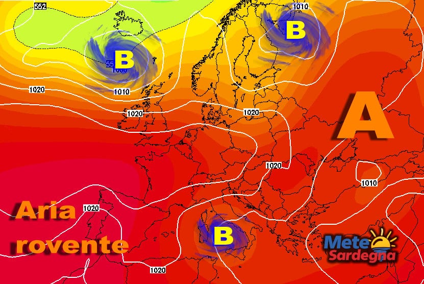 Possibile peggioramento meteo nel primo weekend di agosto.