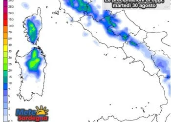 Piogge 7 350x250 - Domani, sabato, possibili dei temporali
