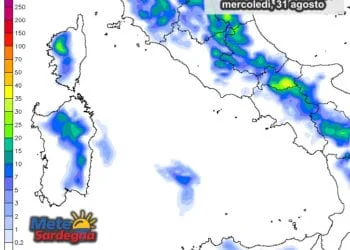 Piogge 8 350x250 - Domani, sabato, possibili dei temporali