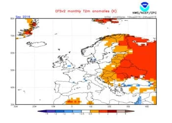 Temperature 350x250 - Si avvicina settembre e l'inizio d'autunno. Che mese sarà? Prime ipotesi