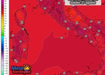 Temperature max 350x250 - Venerdì dovrebbe essere la giornata più calda
