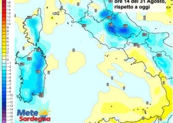 Variazioni termiche 1 350x250 - Venerdì dovrebbe essere la giornata più calda