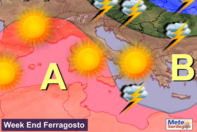 ferragosto sardegna 2 - Ferragosto in Sardegna con sole e caldo normale. Seguirà qualche incertezza. Ecco i dettagli del bollettino meteo climatico