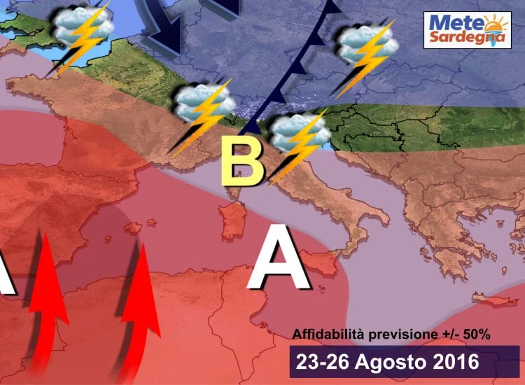 Sardegna, proseguirà il clima dell'Estate, ma con le prime nubi dell'Autunno all'orizzonte meteo sardegna lungo termine 4 - Sardegna, proseguirà il clima dell'Estate, ma con le prime nubi dell'Autunno all'orizzonte
