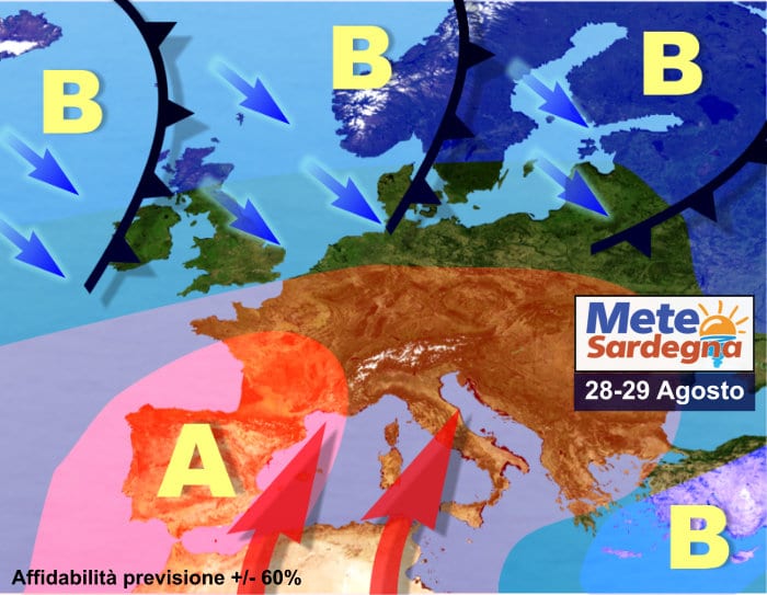 meteo sardegna previsioni 2 2 - In Sardegna presto gli effetti di un forte anticiclone. E' atteso bel tempo e caldo