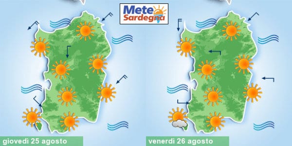 previsioni meteo sardegna 1 5 - Sole e caldo estivo. In Sardegna la bella stagione non si attenua, e nel frattempo non piove