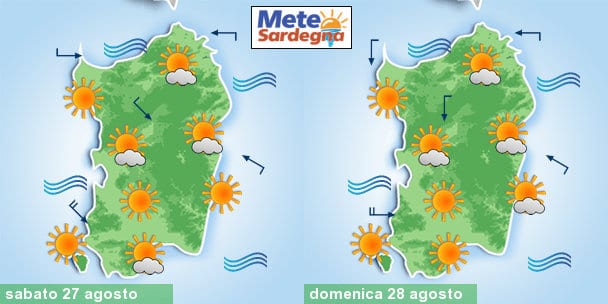 previsioni meteo sardegna 1 6 - Bel tempo in Sardegna