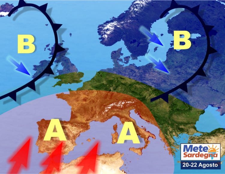 previsioni meteo sardegna 2 2 - Sardegna, perturbazione sfiorerà la regione, poi tornerà a fare parecchio caldo