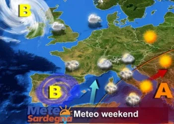 Meteo1 mts 5 350x250 - Nuovo peggioramento, tempo variabile con possibilità di temporali sulla Sardegna