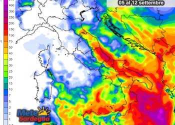 Piogge 1 350x250 - Arriva un Vortice di Bassa Pressione: che effetti avrà in Sardegna?