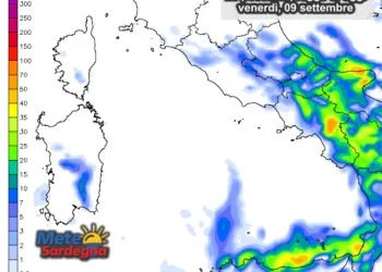Piogge 4 350x250 - Prossime ore: possibili acquazzoni nel cagliaritano