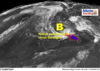 evoluzione meteo sardegna 3 350x250 - Tempesta in Sardegna: è emergenza meteo con allerta Protezione Civile. Piogge intense sulla neve