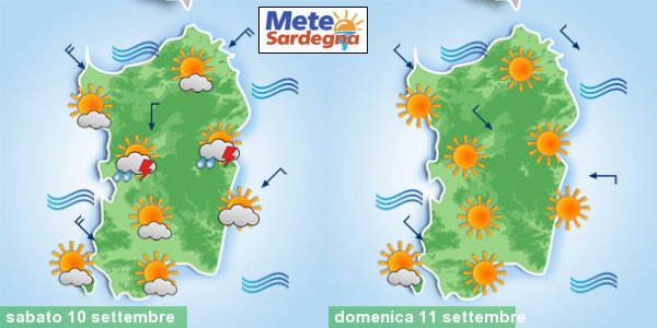 meteo sardegna previsioni 3 - Meteo Sardegna: calano le temperature. Temporali occasionali a metà settimana