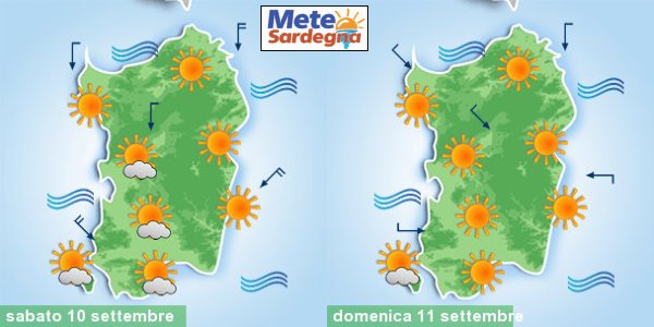 meteo sardegna previsioni 4 - Sardegna, i temporali non sono finiti. Nuovi temporali giovedì e venerdì. Sabato e domenica tornerà il sole