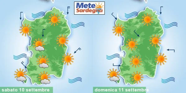 meteo sardegna previsioni 4 - Sardegna, i temporali non sono finiti. Nuovi temporali giovedì e venerdì. Sabato e domenica tornerà il sole