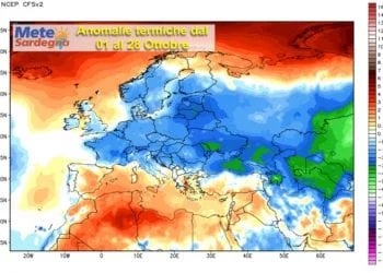 Anomalie termiche 1 350x250 - Inizio ottobre all'insegna del caldo anomalo