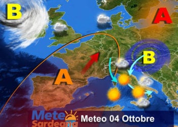Meteo1 mts 1 1 350x250 - Nuovo peggioramento, tempo variabile con possibilità di temporali sulla Sardegna