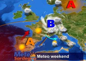 Meteo1 mts 14 350x250 - Nuovo peggioramento, tempo variabile con possibilità di temporali sulla Sardegna