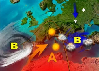 Meteo1 mts 17 350x250 - Meteo settimana: nuovi sbalzi termici.Tornerà caldo africano da super estate