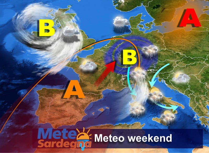 Meteo1 mts 4 - Meteo weekend: fresco, variabile con qualche pioggia o temporale