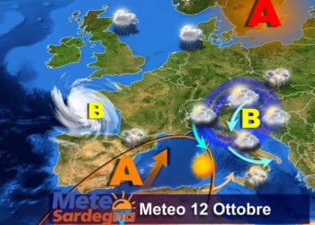 Meteo1 mts 8 350x250 - Nuovo peggioramento, tempo variabile con possibilità di temporali sulla Sardegna